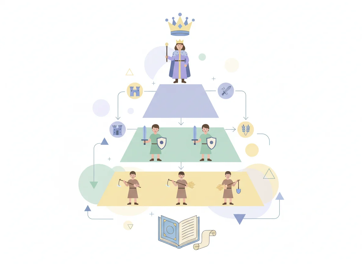The feudal system and the Domesday Book (illustration 1)