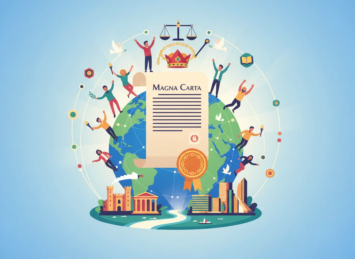 The Magna Carta 1215 (illustration 2)