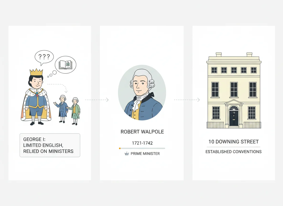 The constitutional monarchy and Robert Walpole (illustration 2)