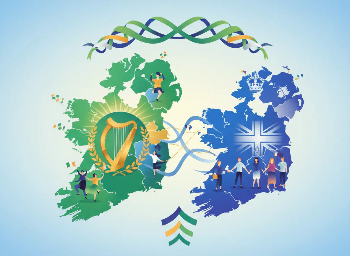 The partition of Ireland (illustration 2)