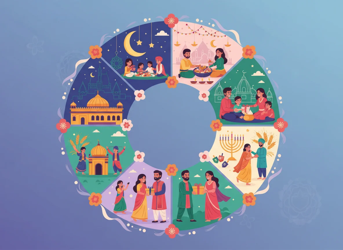 Religious festivals (illustration 2)