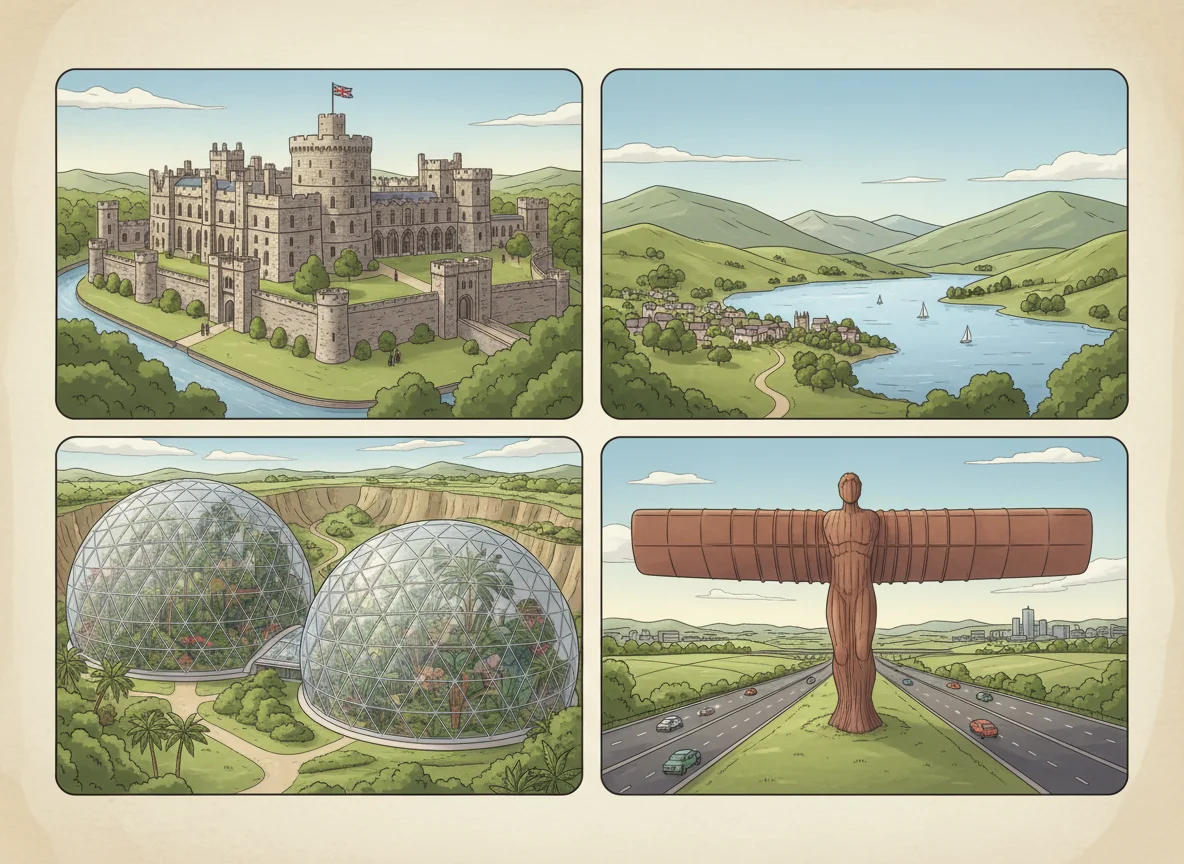 Historic sites in England (illustration 2)